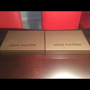 2 x Louis Vuitton boxes